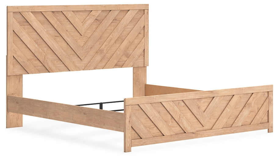 Sanginlane  Panel Bed
