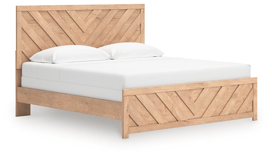 Sanginlane  Panel Bed