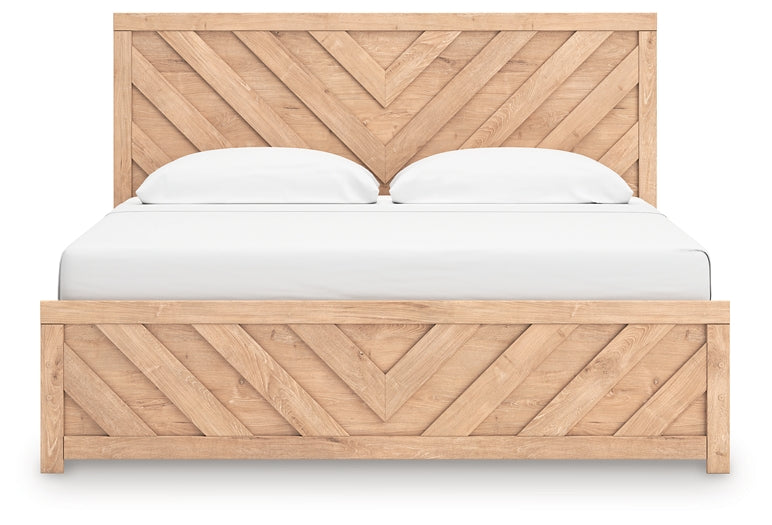 Sanginlane  Panel Bed