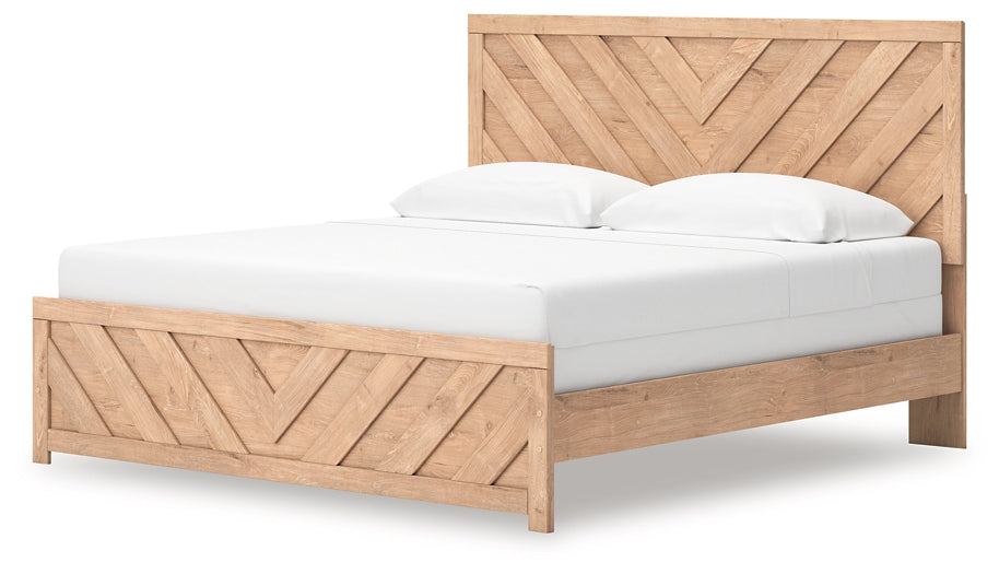 Sanginlane  Panel Bed