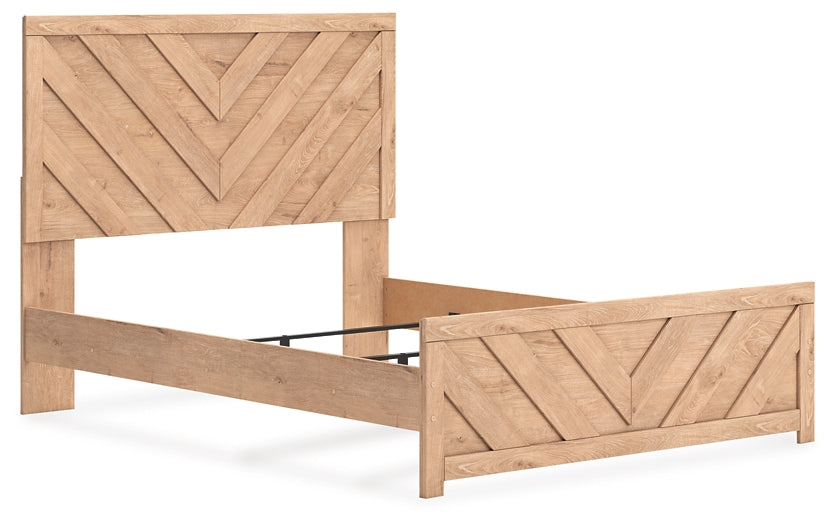 Sanginlane  Panel Bed