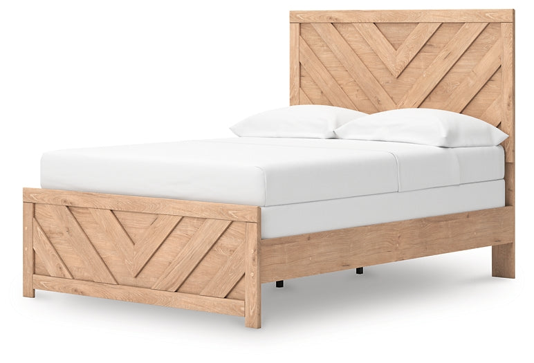 Sanginlane  Panel Bed
