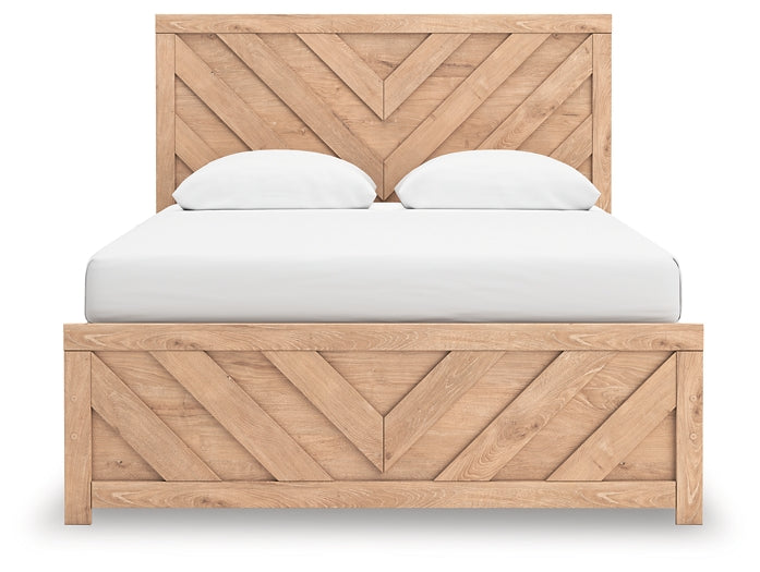 Sanginlane  Panel Bed