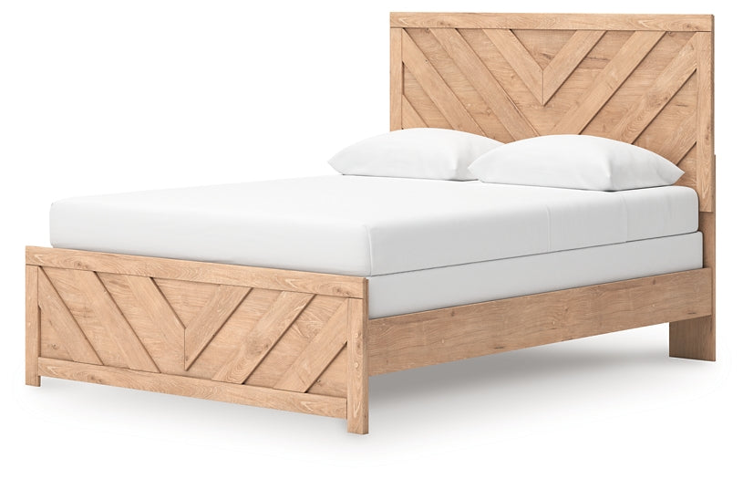 Sanginlane  Panel Bed