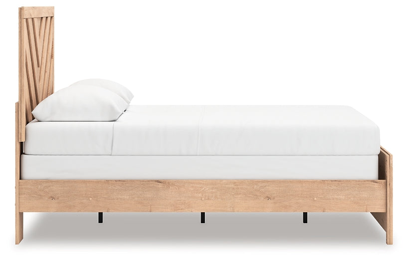Sanginlane  Panel Bed