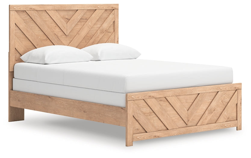 Sanginlane  Panel Bed