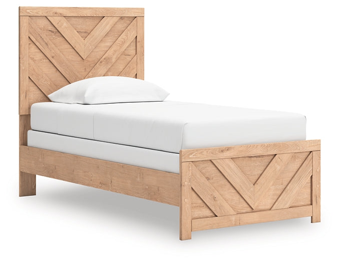 Sanginlane  Panel Bed
