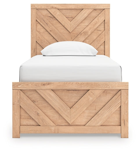 Sanginlane  Panel Bed