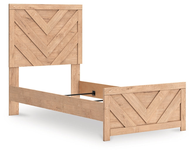 Sanginlane  Panel Bed