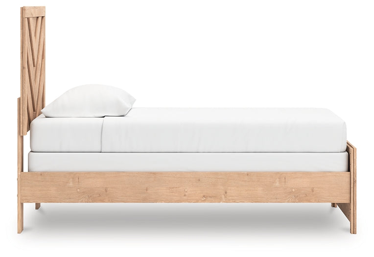 Sanginlane  Panel Bed