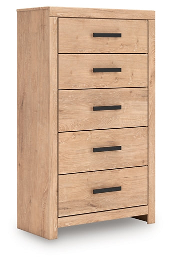 Sanginlane Five Drawer Chest