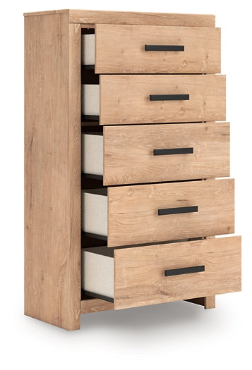 Sanginlane Five Drawer Chest