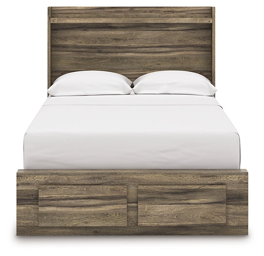 Elbrim Full Panel Storage Bed