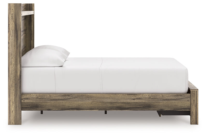 Elbrim Full Panel Storage Bed