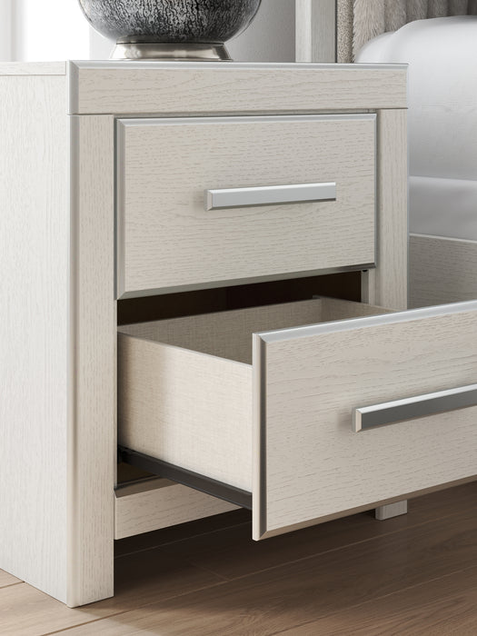 Zuraleus Two Drawer Night Stand