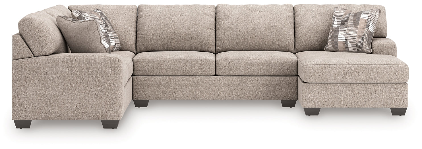 Newellen 3-Piece Sleeper Sectional with Chaise