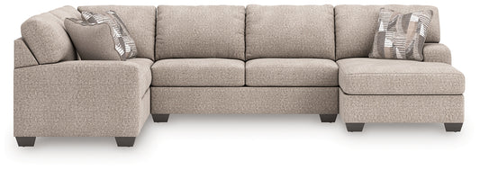 Newellen 3-Piece Sleeper Sectional with Chaise