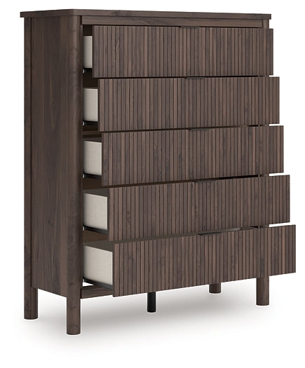 Pamytta Five Drawer Wide Chest