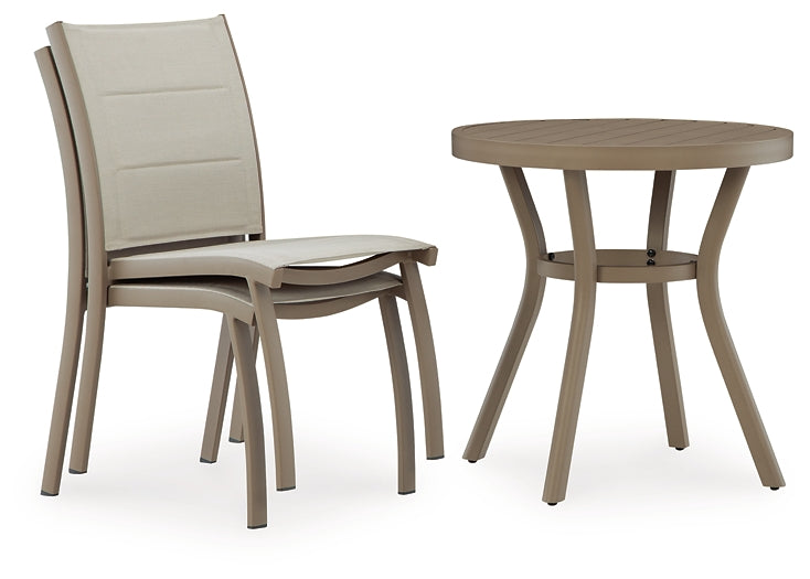 Mission Beach Chairs w/Table Set (3/CN)