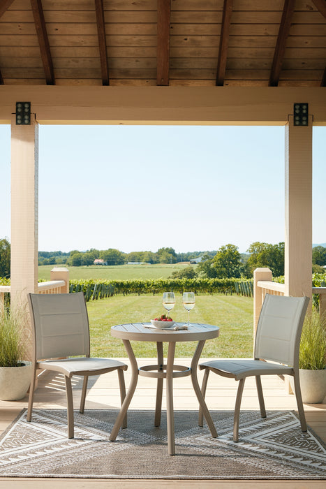Mission Beach Chairs w/Table Set (3/CN)
