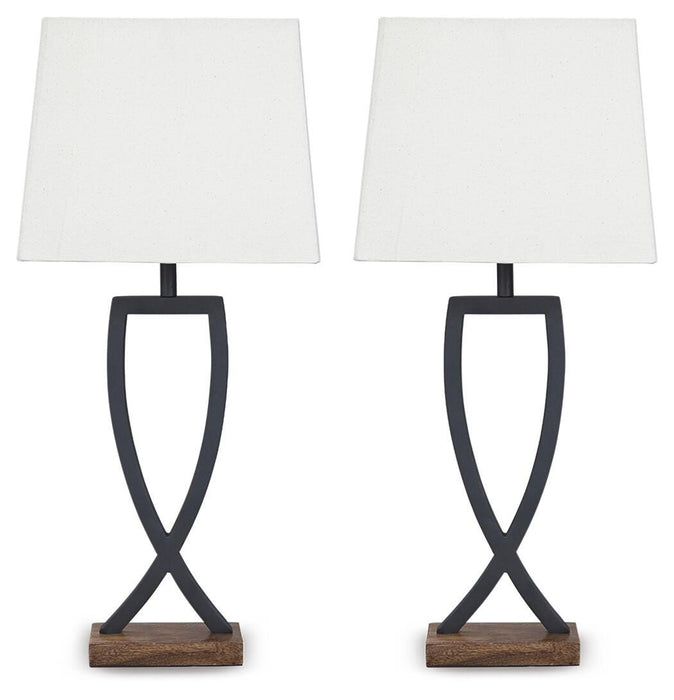 Makara Metal Table Lamp (2/CN)