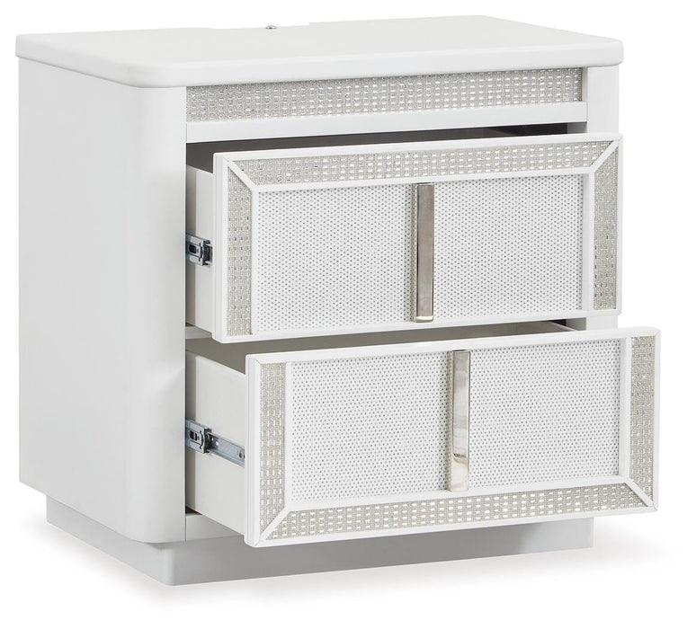 Chalanna Two Drawer Night Stand