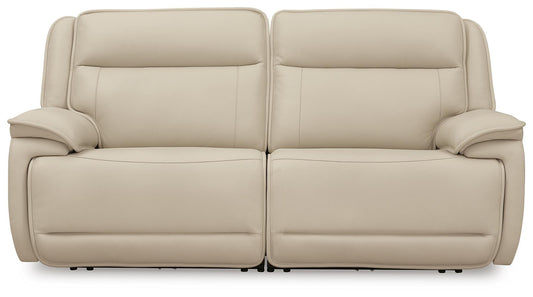 Double Deal 2-Piece Power Reclining Loveseat Sectional