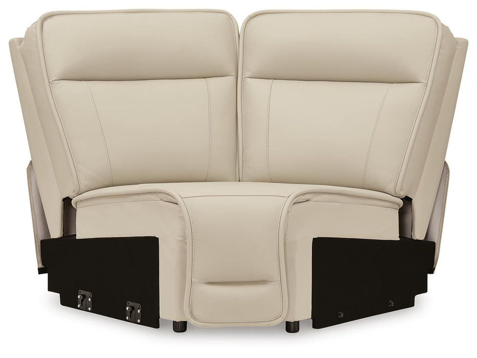 Double Deal 5-Piece Reclining Sectional with Console