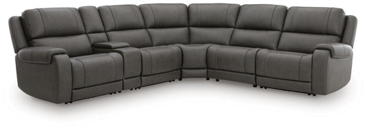 5Z - Pittson 6-Piece Power Reclining Sectional