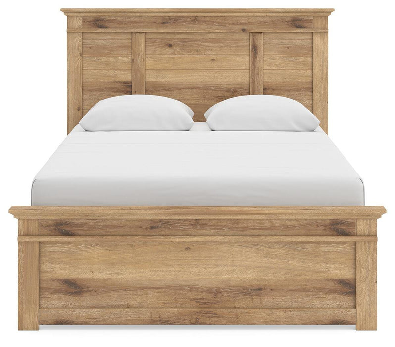 Makidern Queen Panel Bed