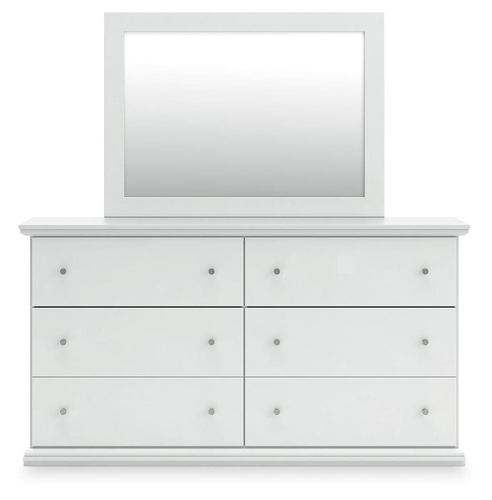 Bostwick Shoals Full Panel Bed, Dresser and Mirror