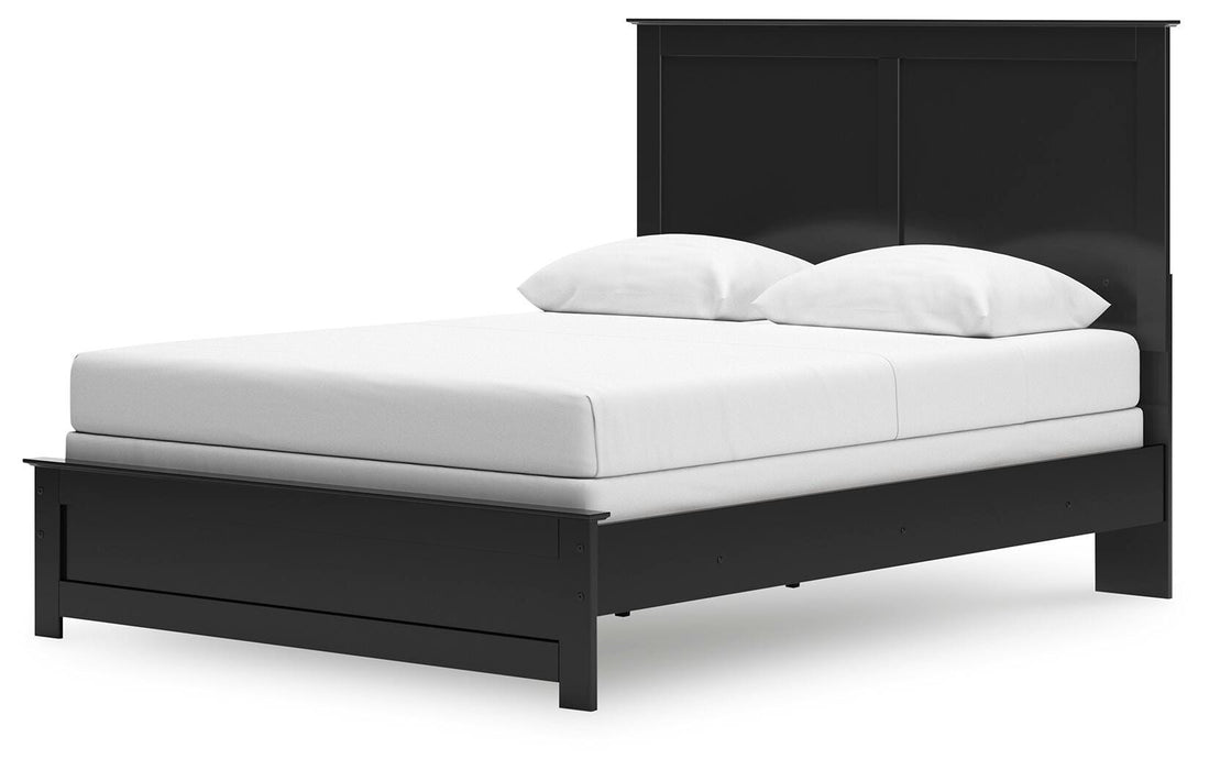 Maribel Queen Panel Bed, Dresser and Mirror