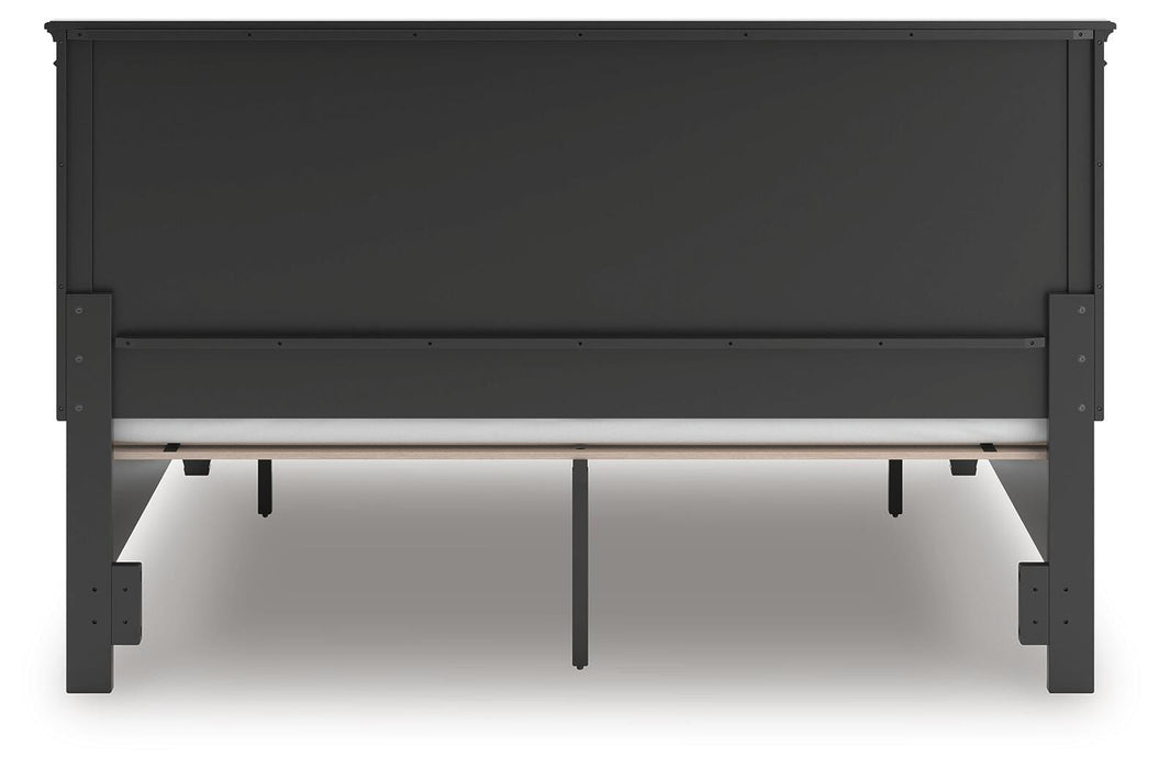 Lanolee King Panel Storage Bed, Dresser and Mirror