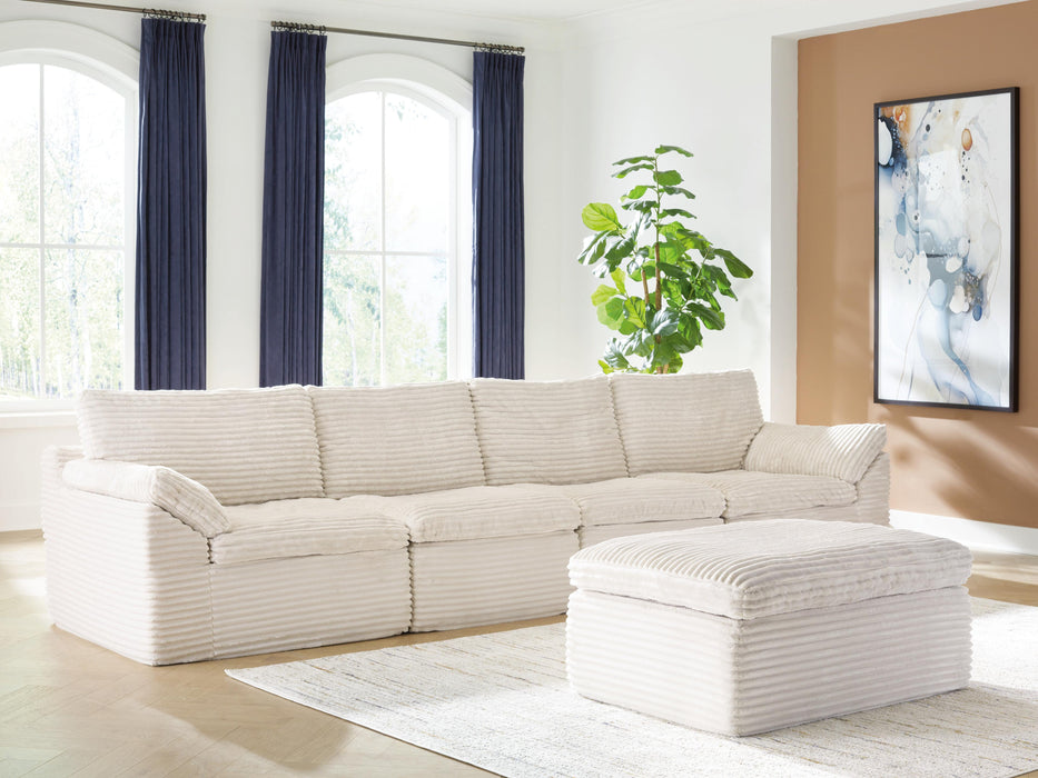 Fannin 4-Piece Sectional with Ottoman