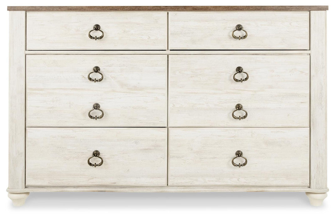 Willowton Six Drawer Dresser