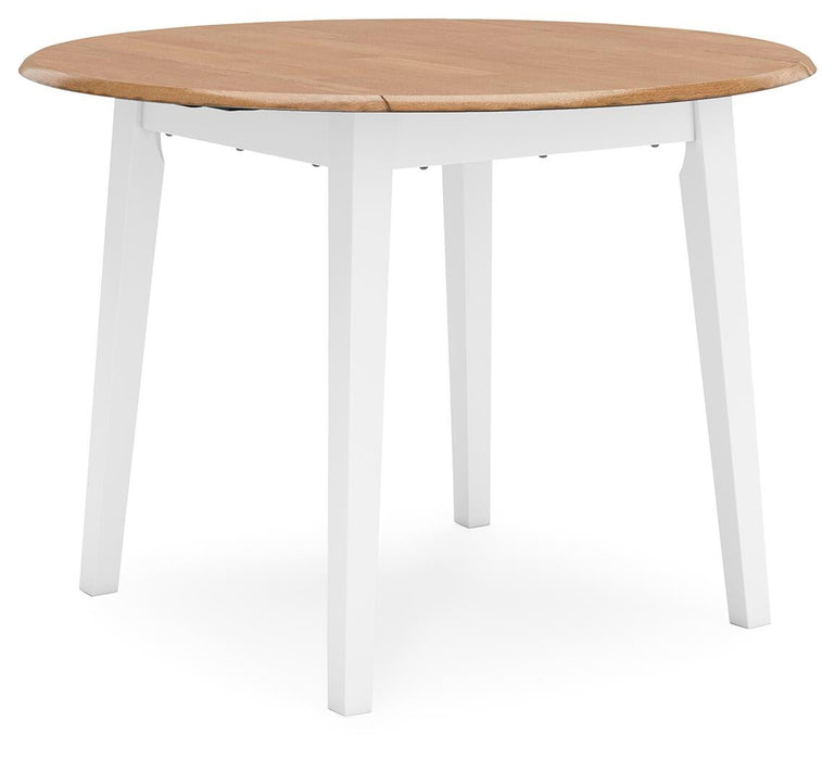 Gesthaven Dining Table and 4 Chairs