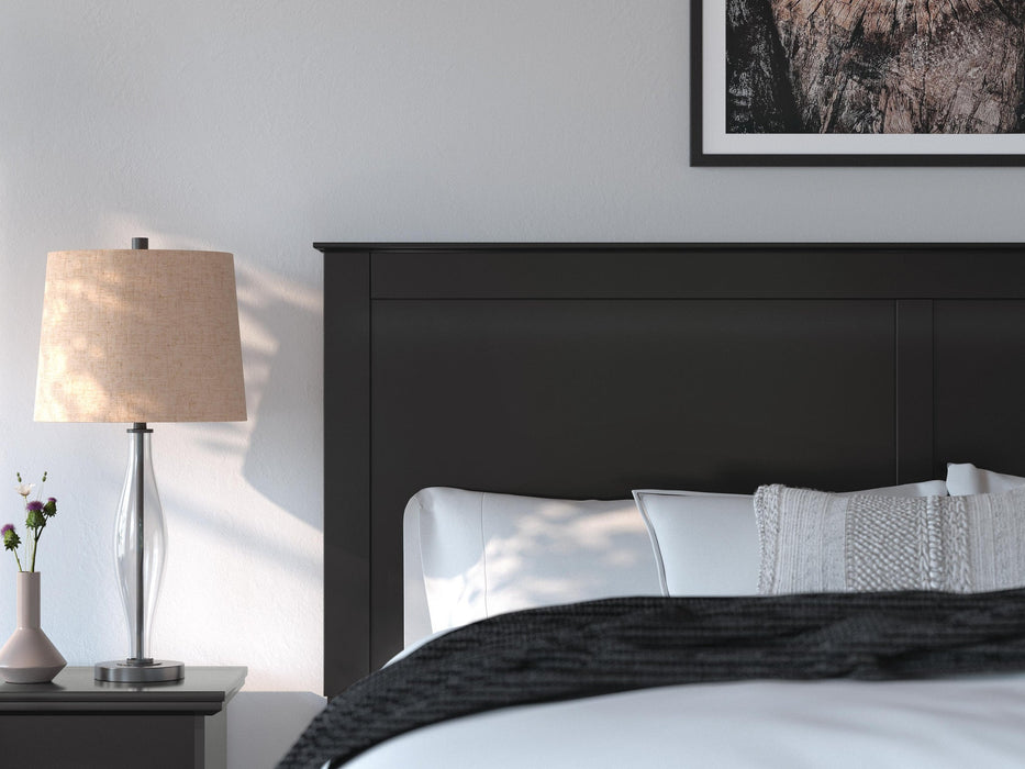 Maribel King Panel Bed, Dresser and Mirror