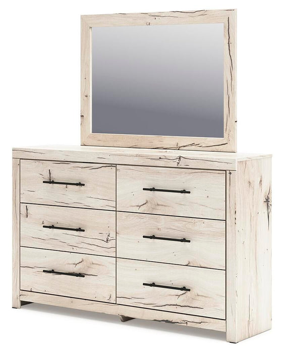 Lawroy King Panel Headboard, Dresser and Mirror