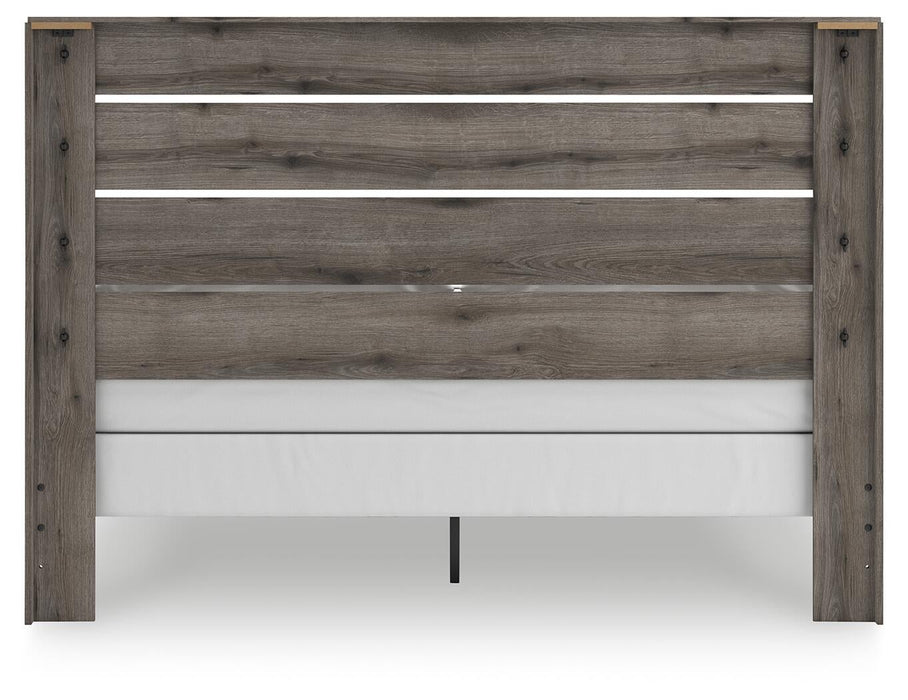 Urbanoore King Panel Bed, Dresser and Mirror