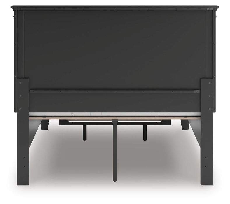 Lanolee Full Panel Storage Bed, Dresser and Mirror